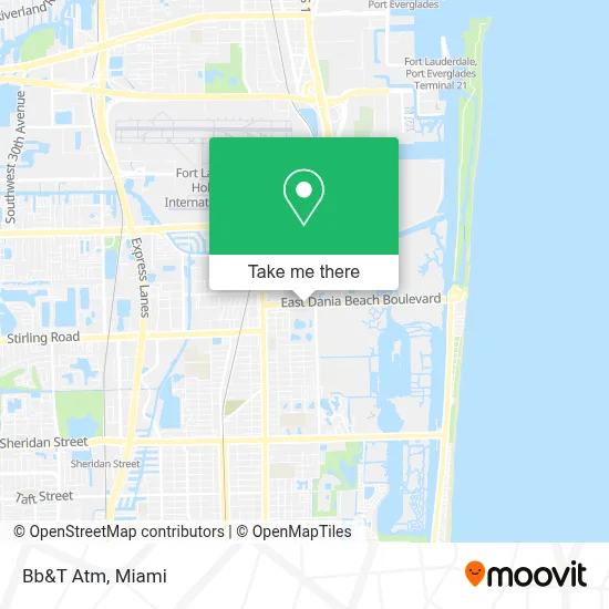 Bb&T Atm map