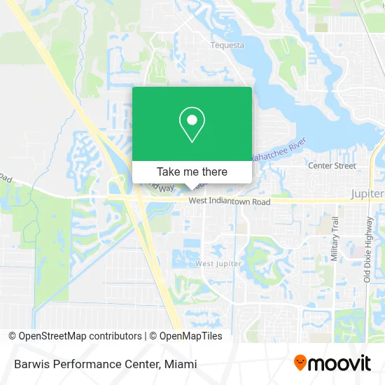 Barwis Performance Center map