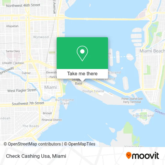 Check Cashing Usa map