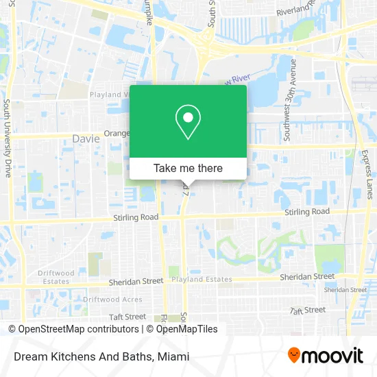 Dream Kitchens And Baths map