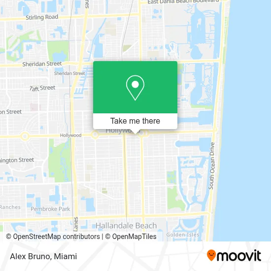Alex Bruno map