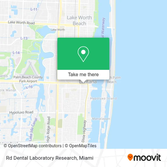 Rd Dental Laboratory Research map