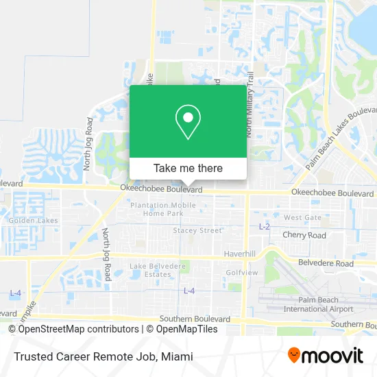 Trusted Career Remote Job map
