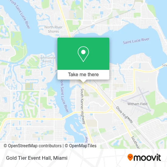 Gold Tier Event Hall map