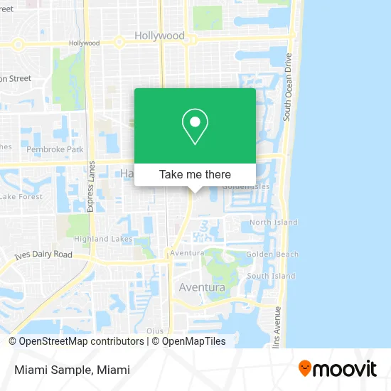 Miami Sample map