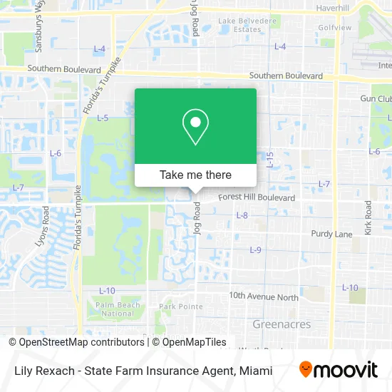 Lily Rexach - State Farm Insurance Agent map