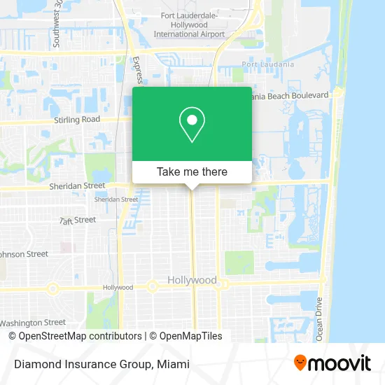 Diamond Insurance Group map