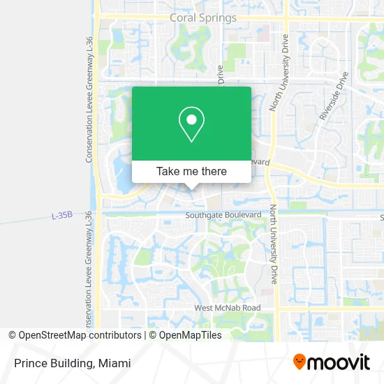 Prince Building map