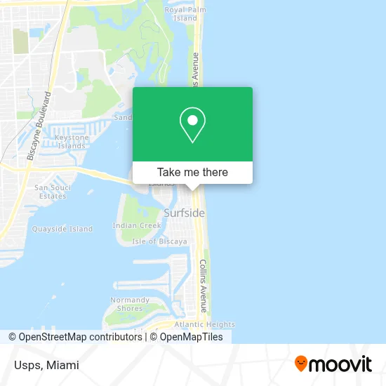 Usps map