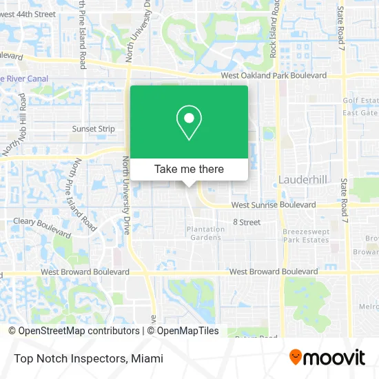 Top Notch Inspectors map