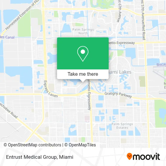 Entrust Medical Group map