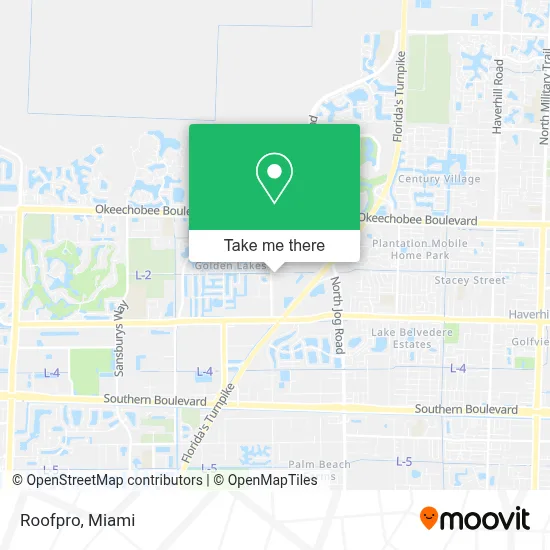 Roofpro map
