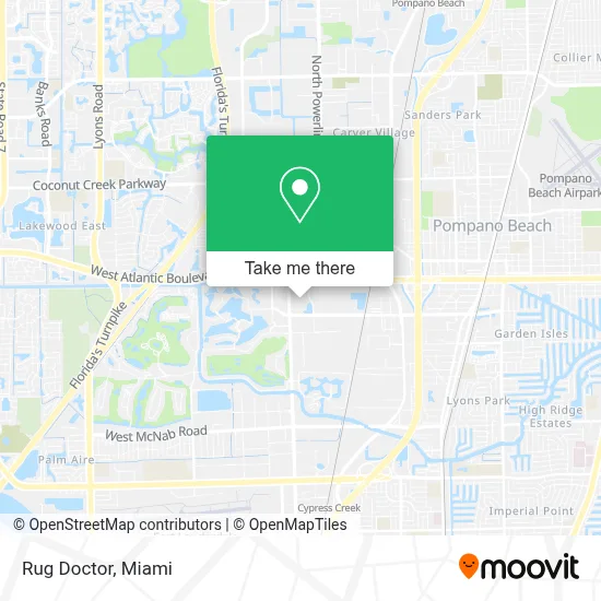 Rug Doctor map