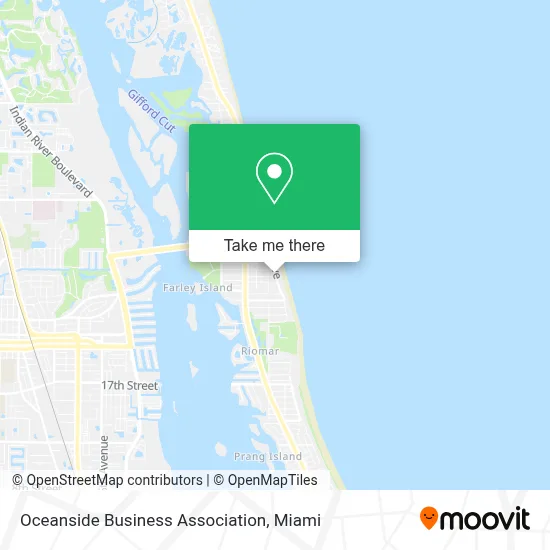 Oceanside Business Association map