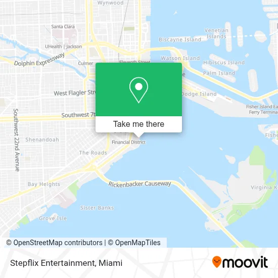 Stepflix Entertainment map
