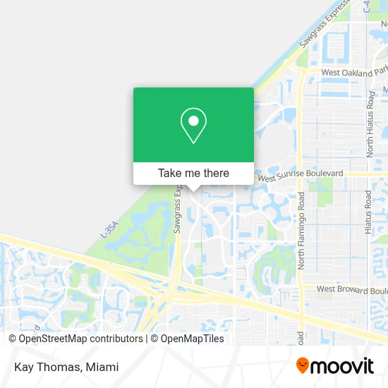 Kay Thomas map