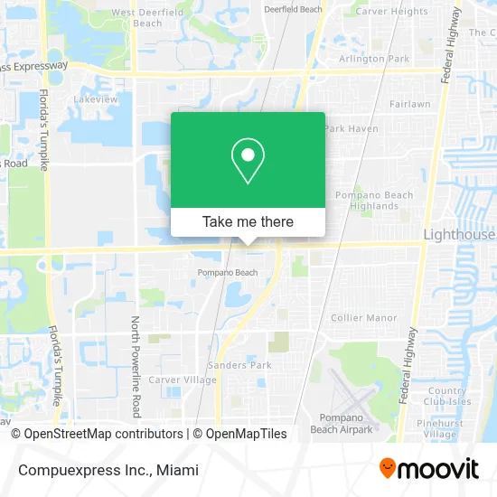 Compuexpress Inc. map