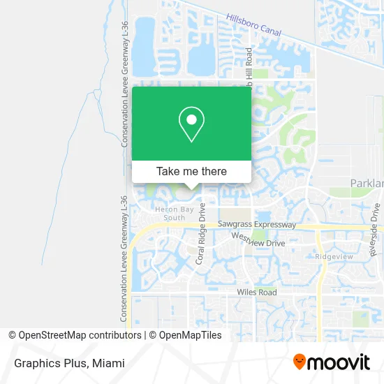 Graphics Plus map