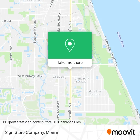 Sign Store Company map