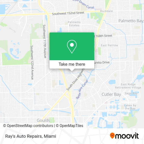 Ray's Auto Repairs map