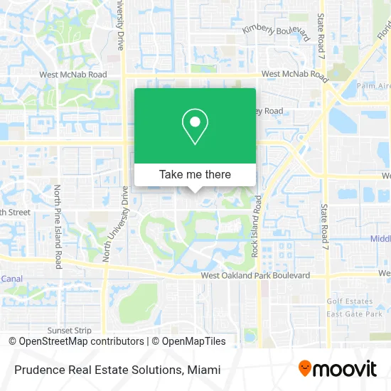 Prudence Real Estate Solutions map