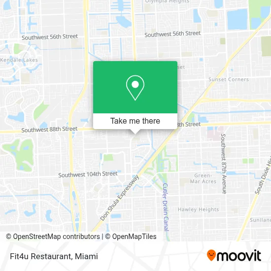 Fit4u Restaurant map