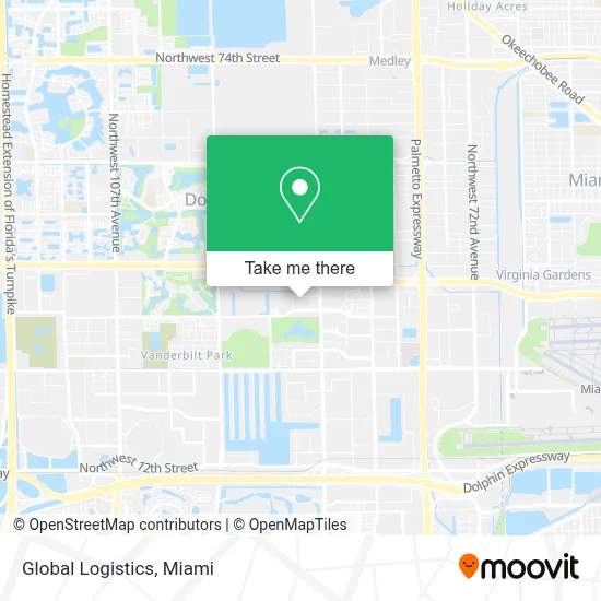 Global Logistics map