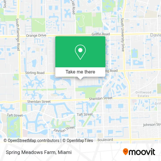 Spring Meadows Farm map