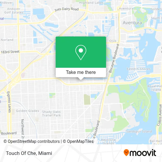 Touch Of Che map