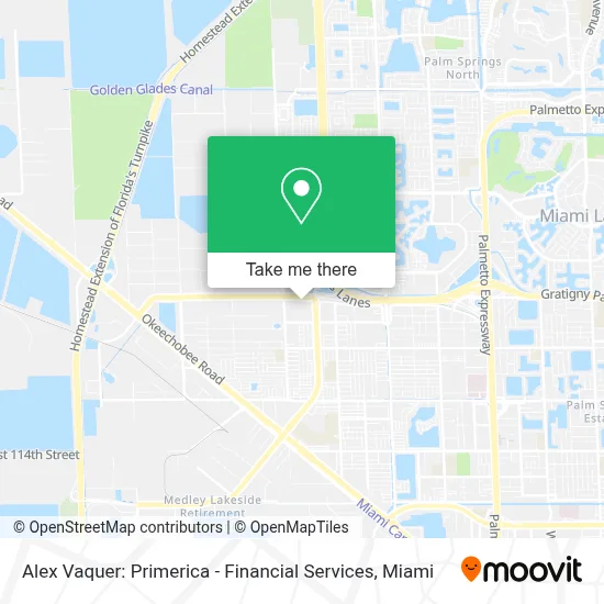 Alex Vaquer: Primerica - Financial Services map