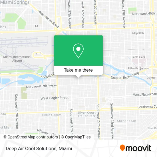 Deep Air Cool Solutions map