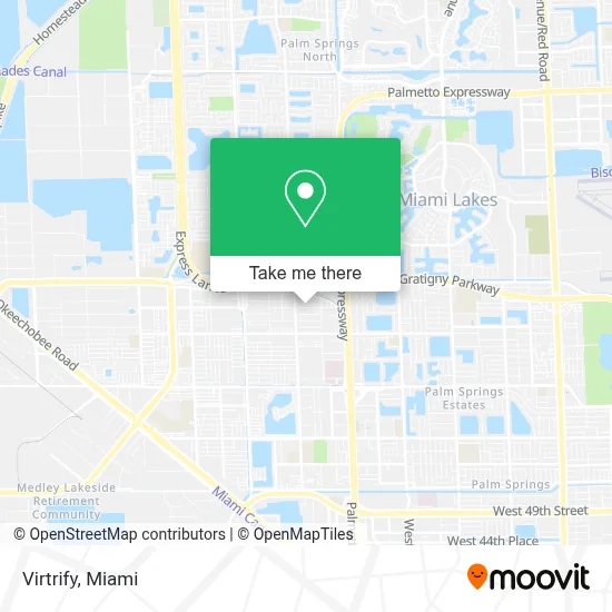 Virtrify map