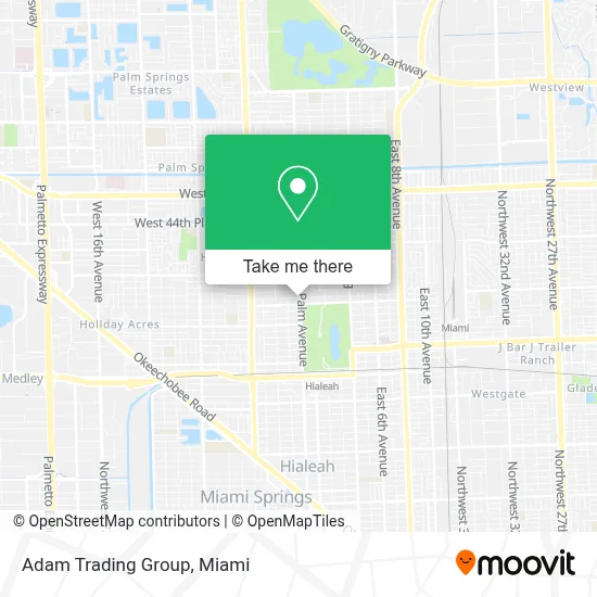 Adam Trading Group map