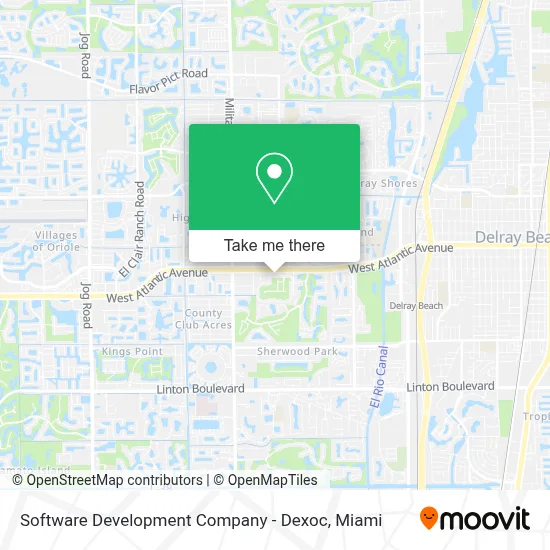 Software Development Company - Dexoc map