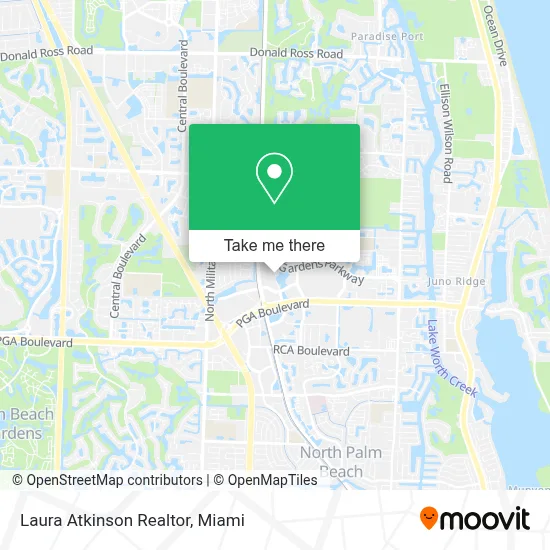 Laura Atkinson Realtor map