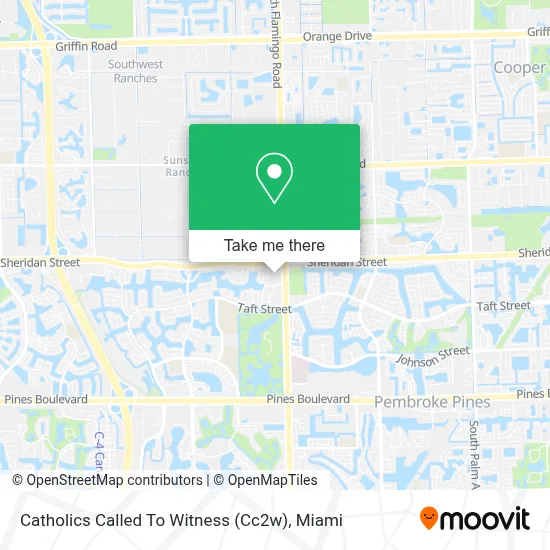 Catholics Called To Witness (Cc2w) map