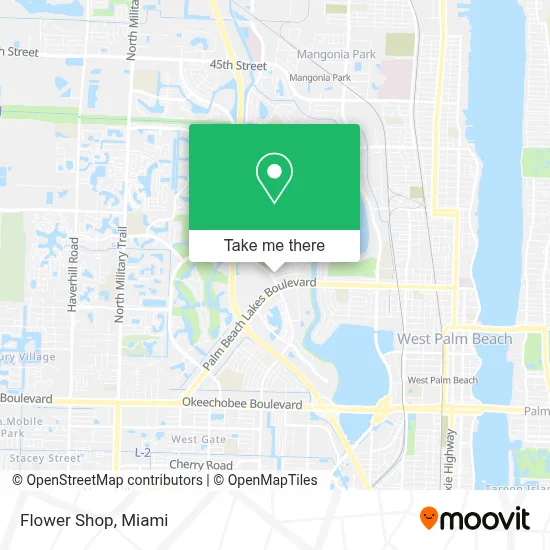 Flower Shop map