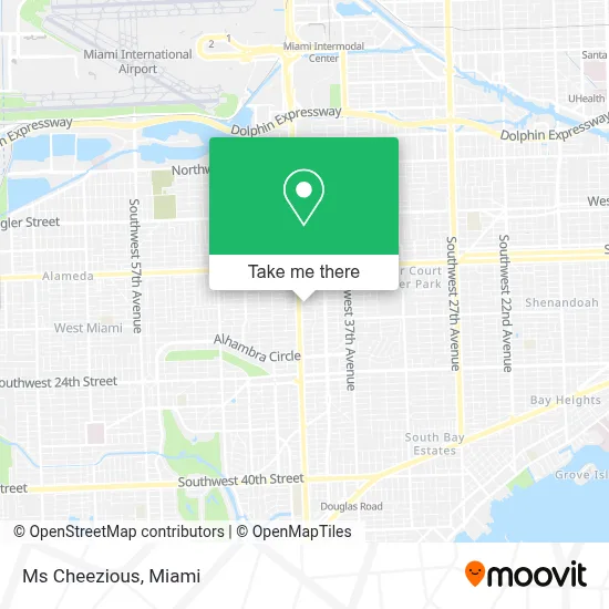 Ms Cheezious map