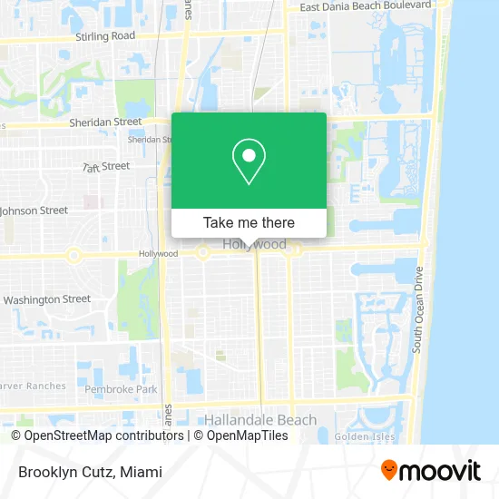 Brooklyn Cutz map