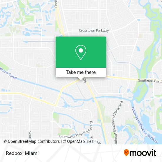 Redbox map