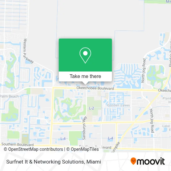 Surfnet It & Networking Solutions map