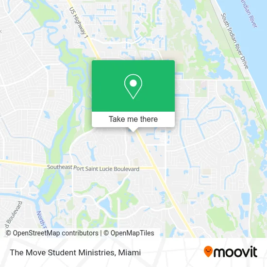 The Move Student Ministries map