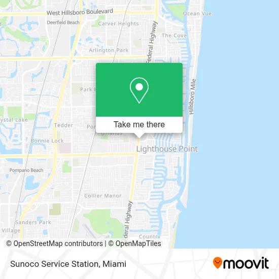 Sunoco Service Station map