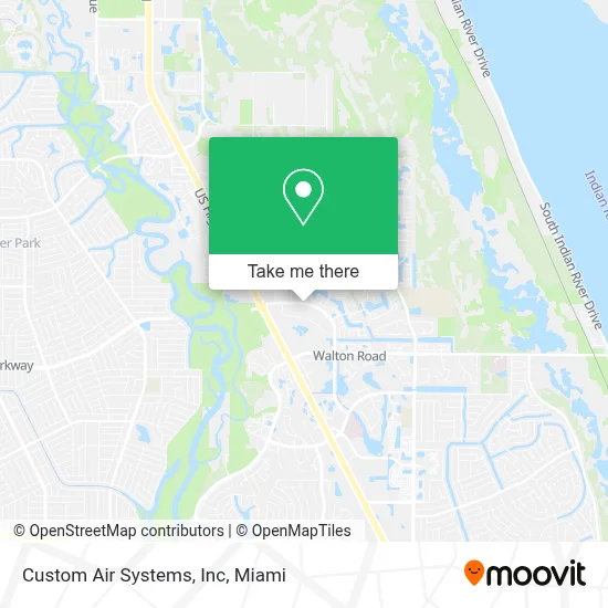 Custom Air Systems, Inc map