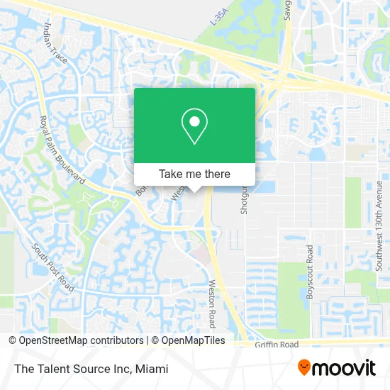 The Talent Source Inc map