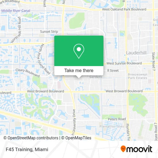 F45 Training map