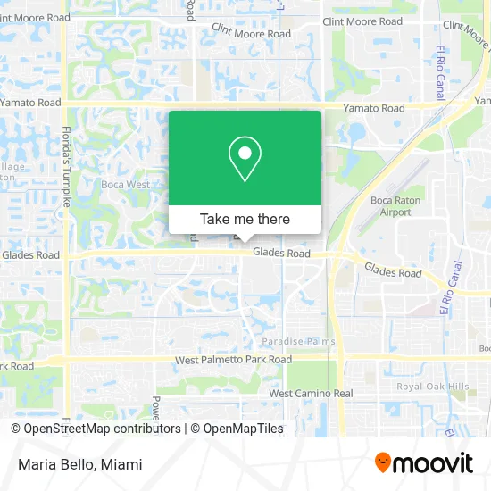 Maria Bello map