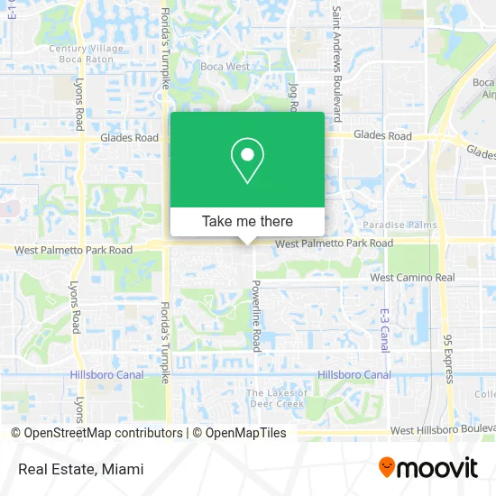 Real Estate map