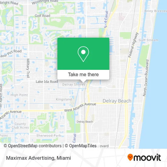 Maximax Advertising map