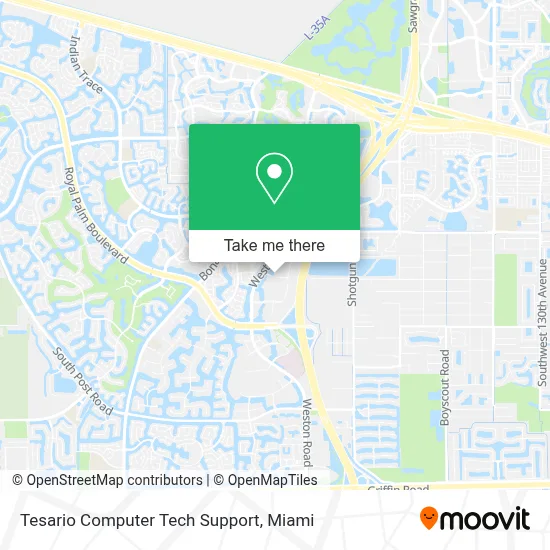 Tesario Computer Tech Support map